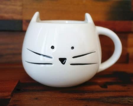 Little White Cat Mug