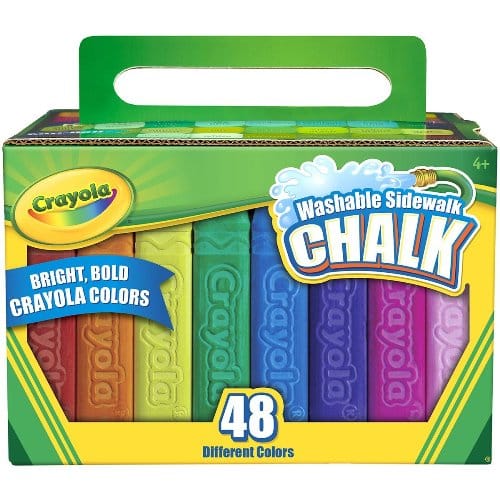 Crayola 48 Count Sidewalk Chalk