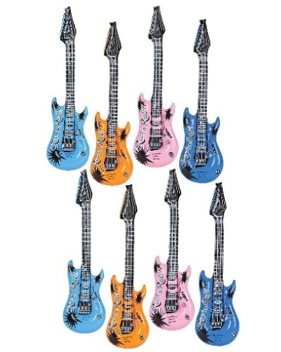 Inflatable Rock 'N Roll Electric Guitars 