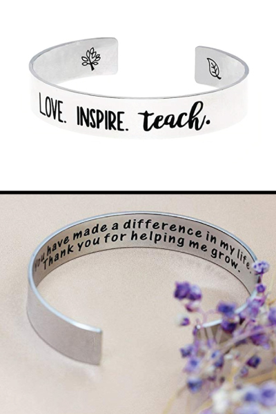 Ms. Clover Gifts for Teacher Bracelets
