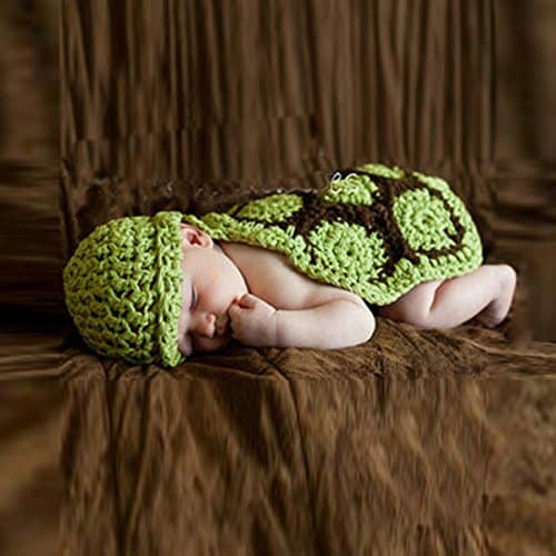 Green Turtle Baby Outfit