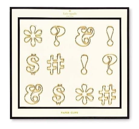 kate spade new york Assorted Expletive Paper Clips