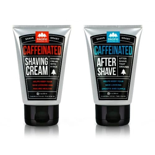 Caffeinated Shaving Cream & Aftershave Set
