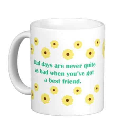 Bestie Mug with Friendship Quotes | gift ideas for best friends