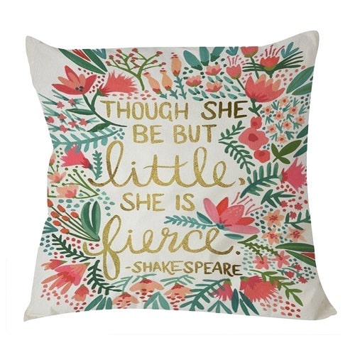Shakespeare's Quote Pillow