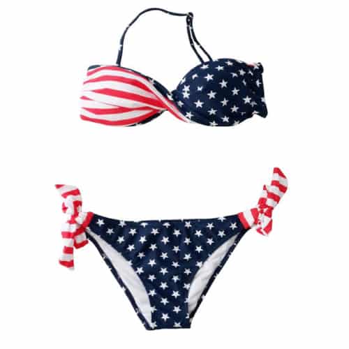 USA American Flag Swimsuit
