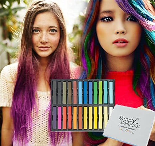 Temporary Hair Coloring Chalks