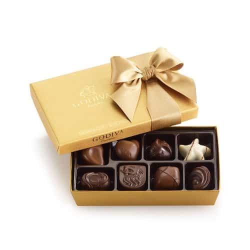 GODIVA Chocolatier Classic Gold Ballotin - farewell gift ideas for coworker