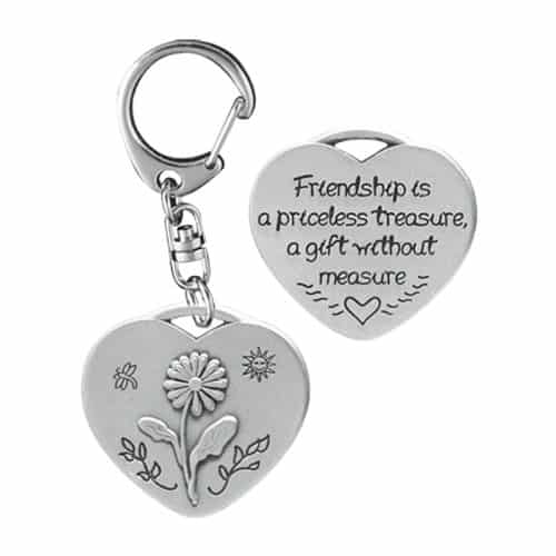 Friendship Heart Decorative Key Ring