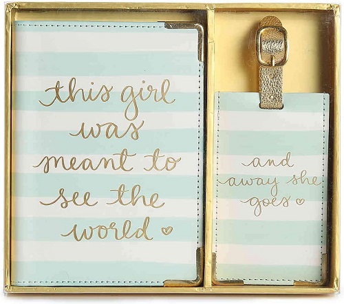 Dayna Lee Passport Cover Holder And Luggage Tag Set