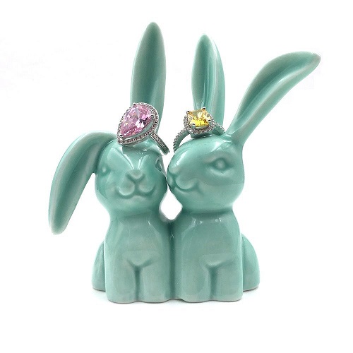 Bunny Jewelry Ring Holder