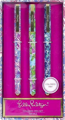 Lilly Pulitzer Colored Pen Set