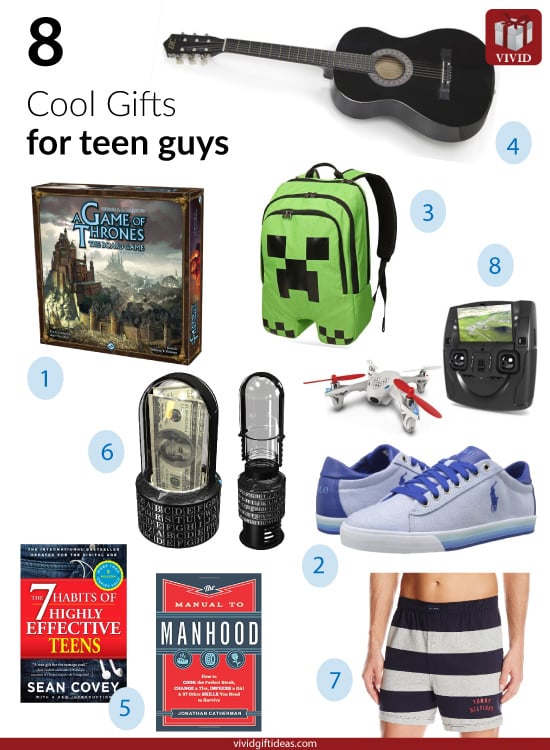 8 Cool Gifts for Teenage Guys