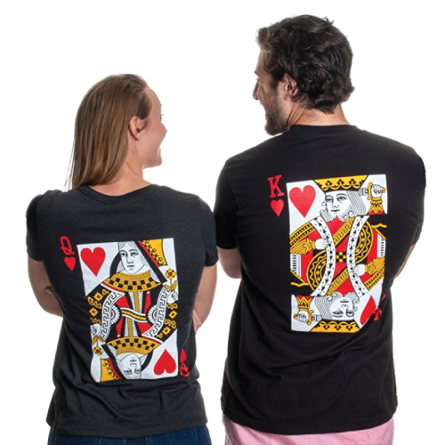 King & Queen Matching T-shirts