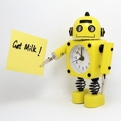 Robot Alarm Clock. Back to school gifts for kids.