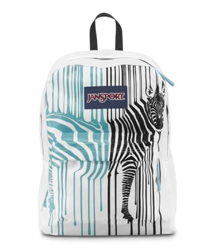 JanSport Zebra School Bag. Back to school gifts for kids.