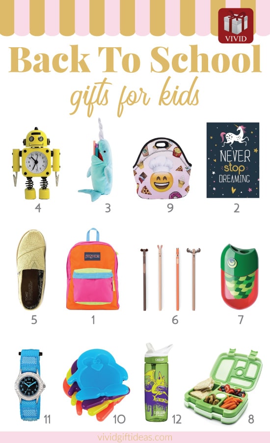 Back to school gifts for kids