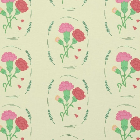 Carnation Bloom Fabric