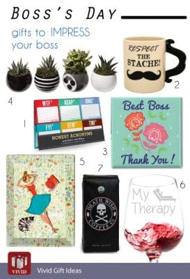 Top 10 Gifts to Impress Your Boss on Boss Day 2019 - Vivid Gift Ideas