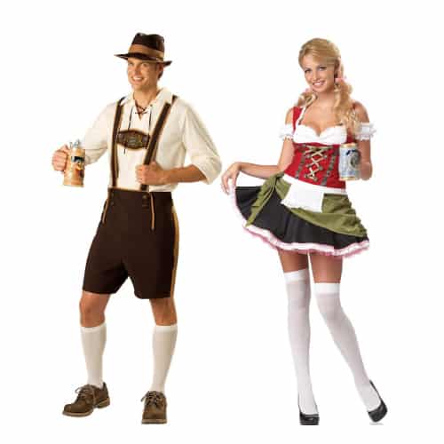 Bavarian Bar Couple
