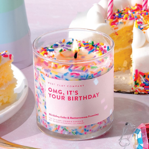 It's Your Birthday Sprinkle Candle