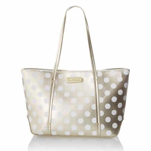 Betsey Johnson Hocus Polkas Small Tote Bag - Wood Anniversary Gift Ideas for Wife