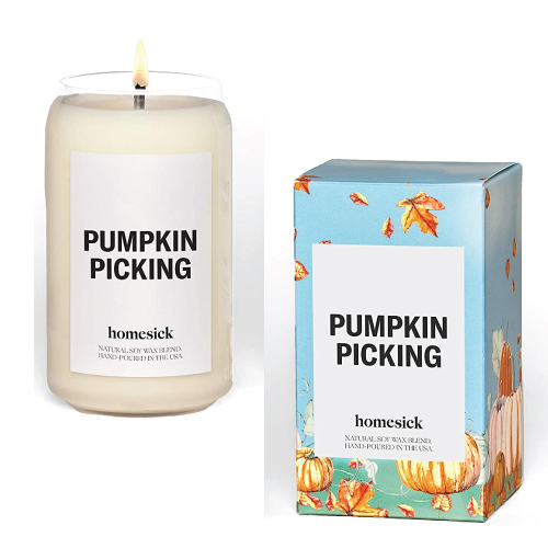Homesick Premium Pumpkin Picking Scented Candle