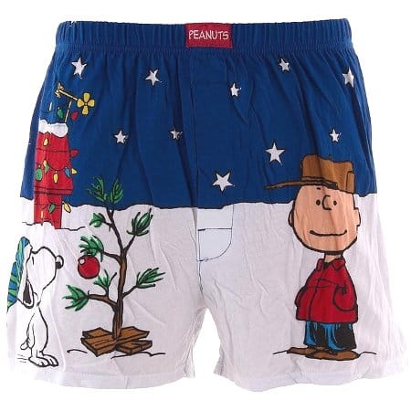 Peanuts Christmas Boxer Shorts