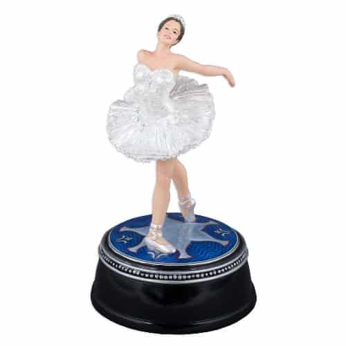 Swan Lake Ballet Figurine Music Box