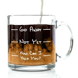 Go Away Funny Coffee Mug