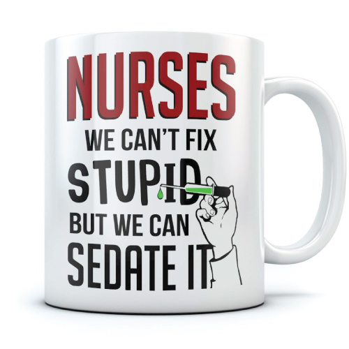 Funny Nurse Mug