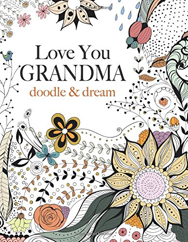 Love You GRANDMA Adult Coloring Book