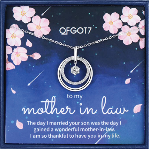 To My Mother in Law Necklace