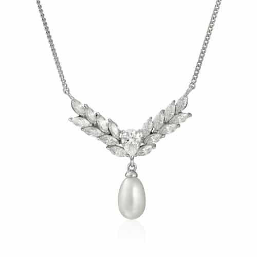 Marquise Pearl Necklace