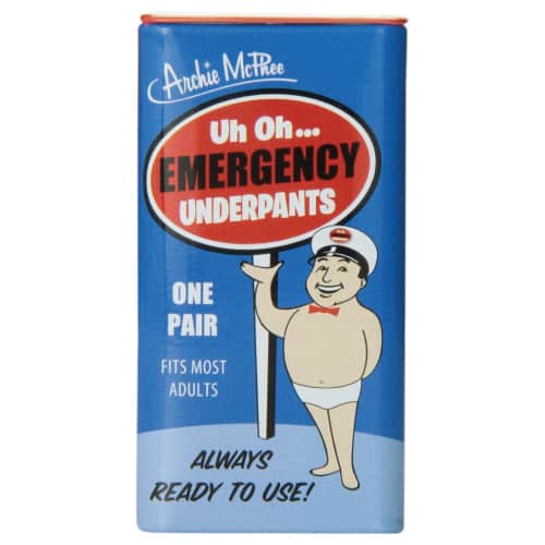 Accoutrements Emergency Underpants