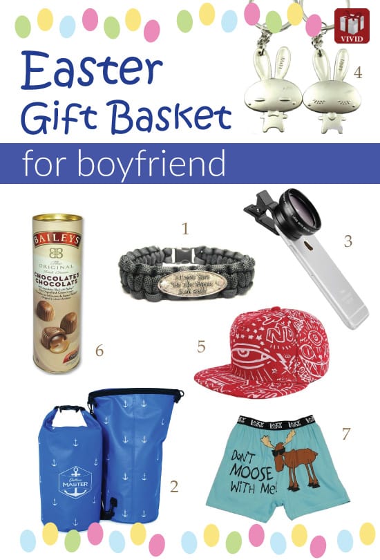 2016 Easter Basket for Boyfriend - Vivid's Gift Ideas