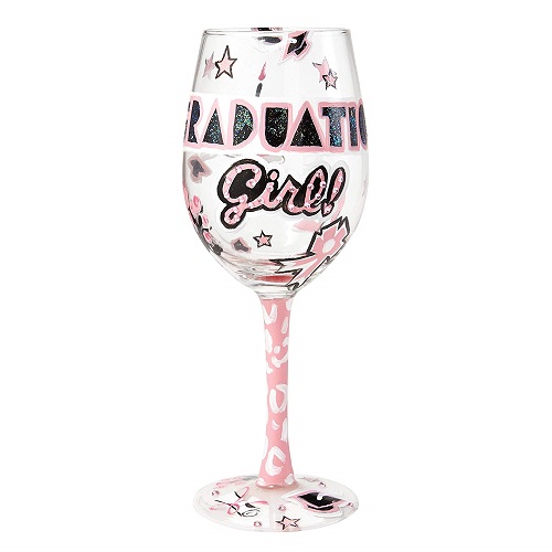 Lolita Artisan Wine Glass for Graduates