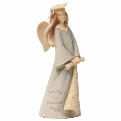 Enesco Foundations Graduation Mini Angel Figurine