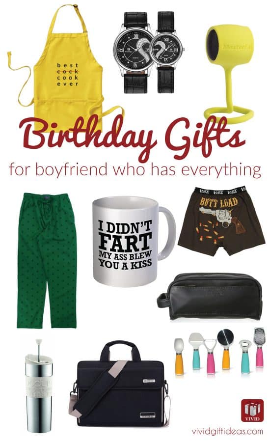 gifts for boyfriend who has everything