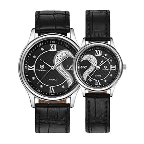 Romantic Wrist Watches for Couple (Birthday gifts for boyfriend who has everything)