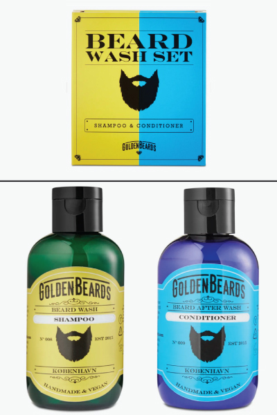 Golden Beards Beard Shampoo & Conditioner Set