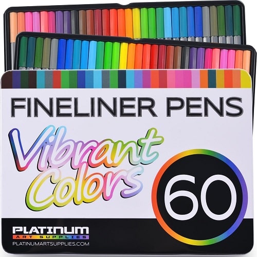 Fineliner Color Pen Set. Back to school supplies for teens
