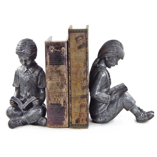Reading Children Bookends | College Girl Birthday Gifts