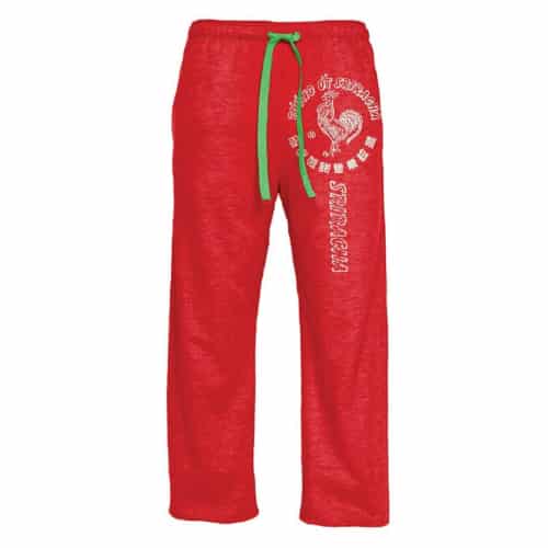 Sriracha Pajama Pants- Off to college gift ideas for boys.