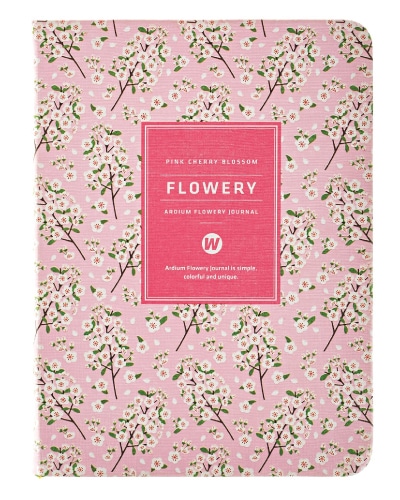 Ardium Flowery Cherry Blossom Planner (School Supplies for Girls)