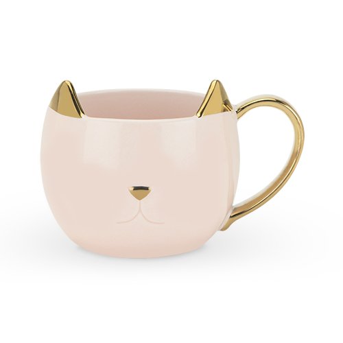 Glam cat coffee mug