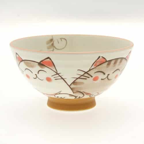 Japanese Cat Pattern Bowl