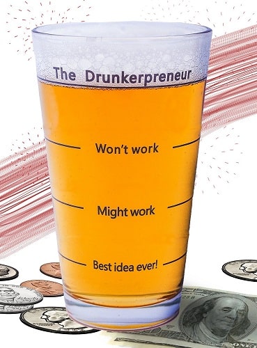 The DrunkerPreneur Beer Glass