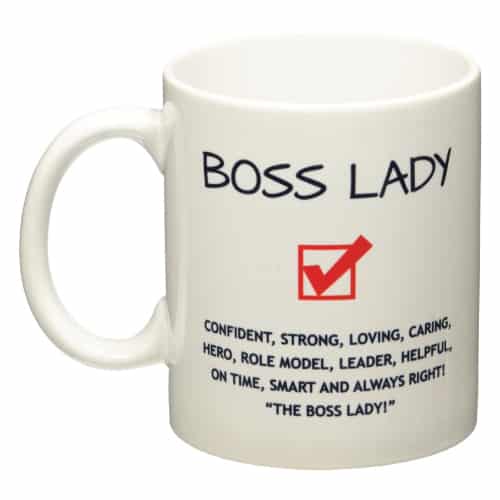 Funny Boss Lady Coffee Mug 