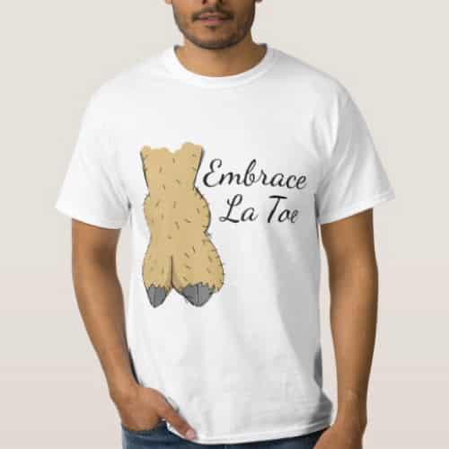 Embrace La Toe T-Shirt